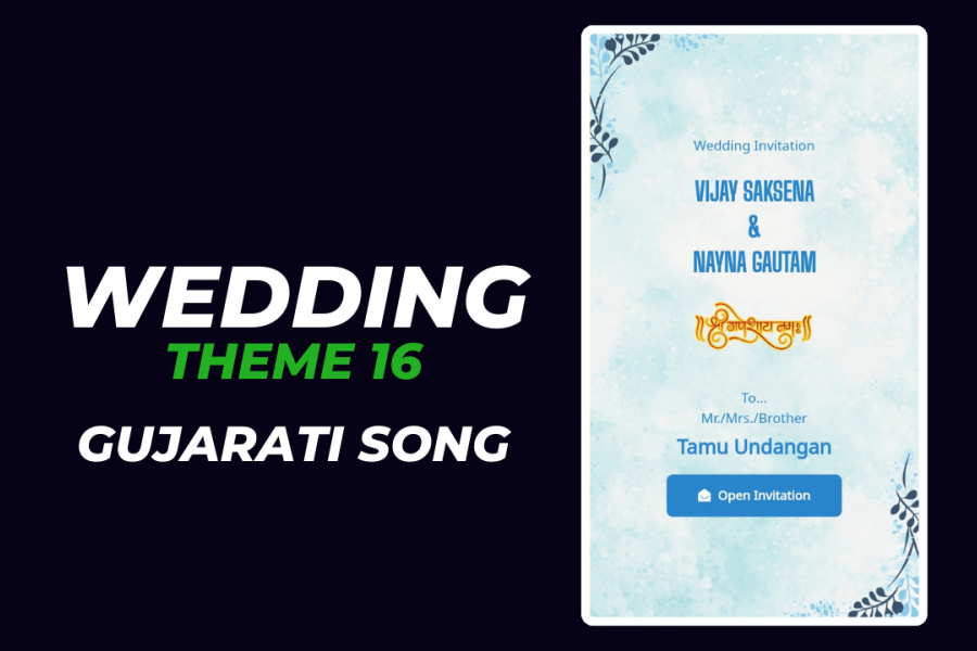 WEDDING THEME 16 (GUJARATI SONG)