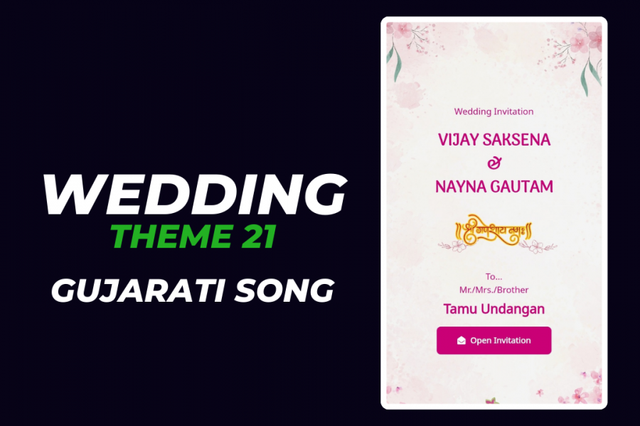 WEDDING THEME 21 (GUJARATI SONG)